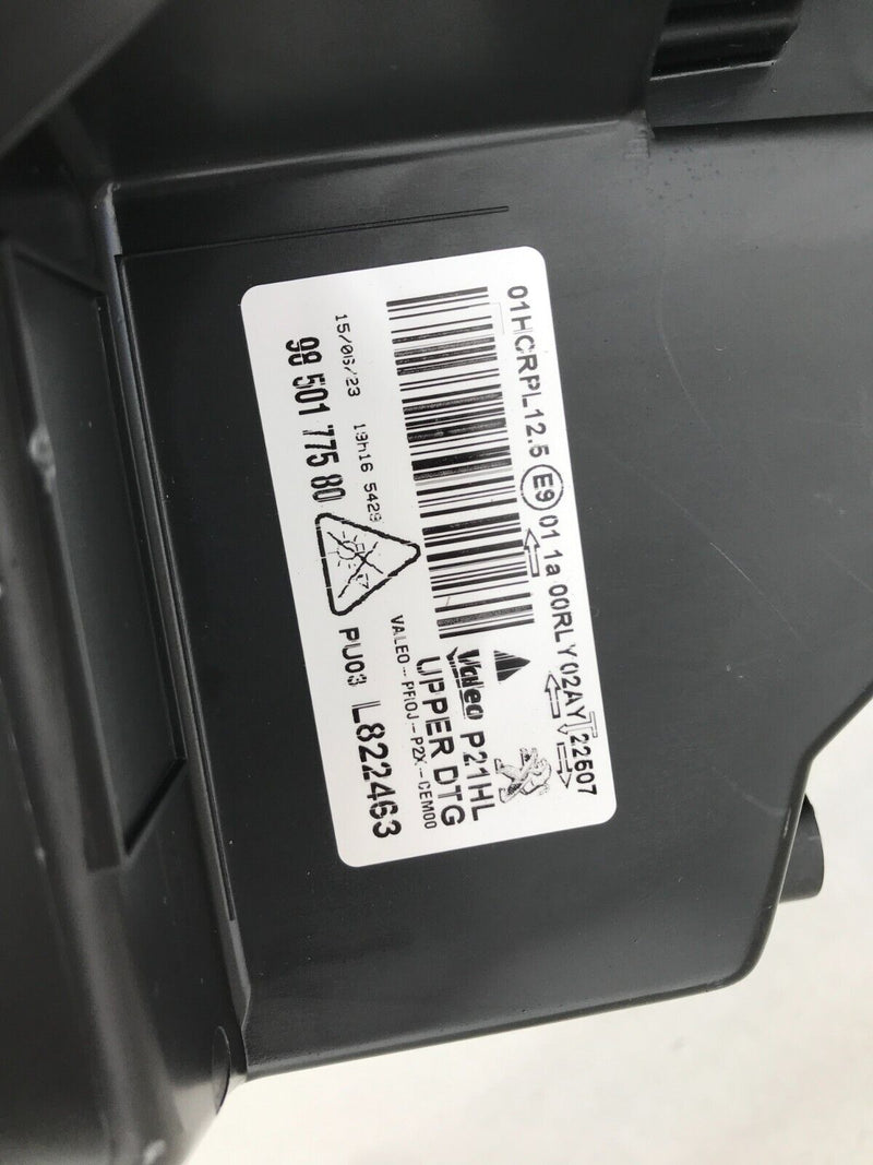 PEUGEOT 208 MK2 P21 *NEW COMPLETE RIGHT DRIVER SIDE FRONT HEADLIGHT 9850177580