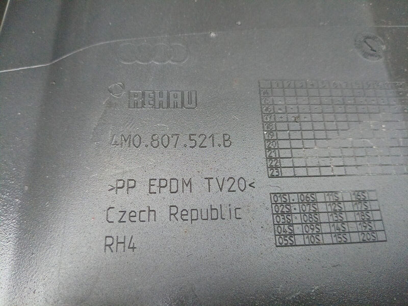 AUDI Q7 S-LINE 2015-2019 REAR BUMPER GENUINE 4M0807521B 4M0807511