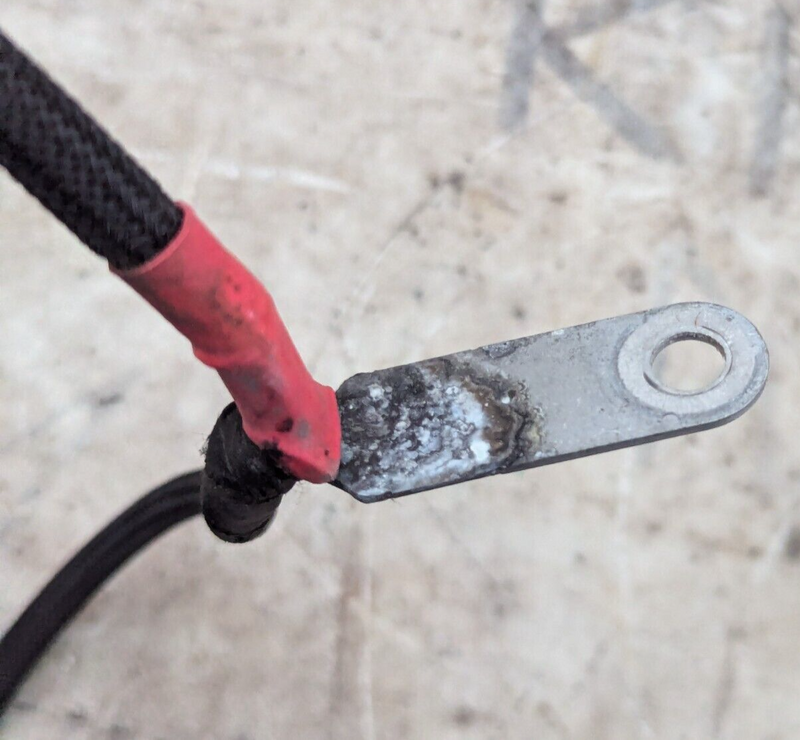 FIAT ABARTH 500 08-15 POSITIVE BATTERY WIRING CABLE 518289830 GENUINE