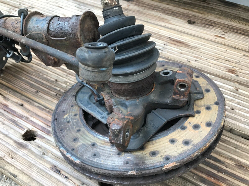 FIAT 500 ABARTH 1.4 PETROL FRONT LEG LEFT DRIVESHAFT BRAKE WHEEL SHOCK ABSORBER