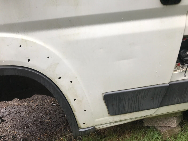 FIAT DUCATO, RELAY 2006-14 LEFT PASSENGE SIDE FRONT DOOR PANEL & WINDOW GLASS #