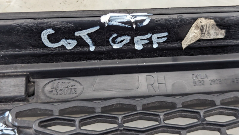 RANGE ROVER EVOQUE L538 FRONT RIGHT O/S WING FENDER GRILLE TRIM BJ32-280B10-ABW