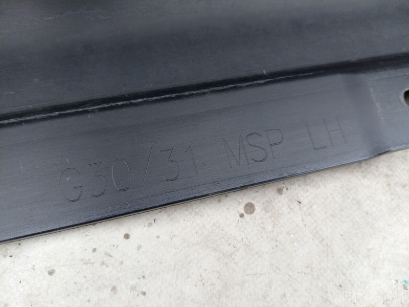 BMW 5 G30 G31 M-SPORT FACELIFT 2017-24 LEFT SIDE SKIRT SILL COVER 8064743