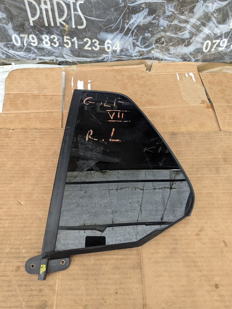 VW GOLF MK7 12-20 PASSENGER SIDE N/S REAR QUARTER GLASS WINDOW TINT 5G6845213