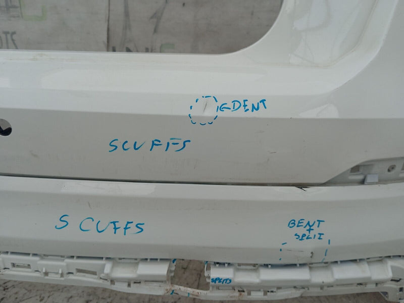 AUDI Q2 SQ2 SPORT 2017-21 WHITE REAR BUMPER GENUINE PDC 81A807323