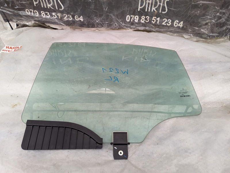 MERCEDES S-CLASS W221 06-13 REAR LEFT N/S WINDOW DOOR GLASS 43R-000263 GENUINE