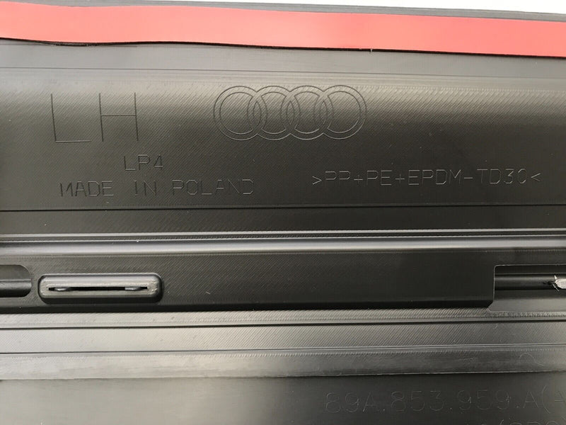 AUDI Q4 E-TRON *NEW FRONT DOOR TRIM MOULDING PANEL LEFT SIDE 89A.853.959A