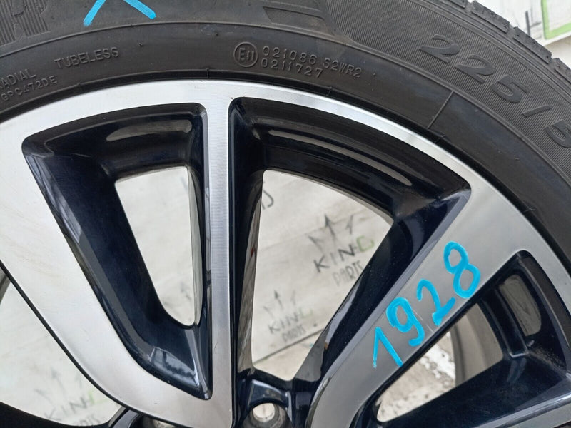 NISSAN QASHQAI J12 2020- ALLOY WHEEL RIM 19" 7Jx19H2 ET40 TYRE 225x55 R19