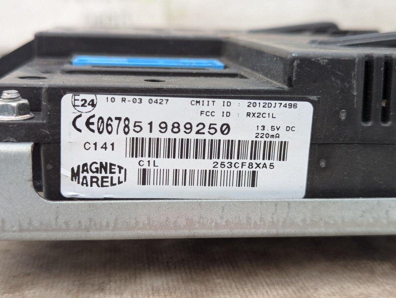 FIAT ABARTH 500 08-15 BLUE & ME BLUETOOTH CONTROL MODULE 51989250 GENUINE