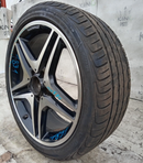 MERCEDES A W176 AMG GENUINE ALLOY WHEEL RIM 18" 7.5J ET52 TYRE 225/40 R18
