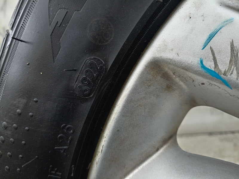 RENAULT CAPTUR 13-15 ALLOY WHEEL RIM 17" 6,5Jx17H2 CH40 TYRE 205/55/17 R19