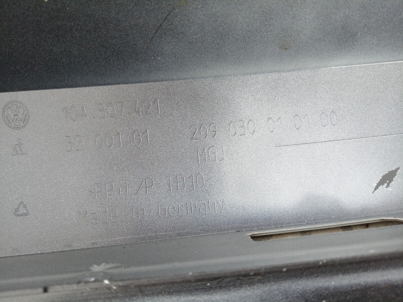 VOLKSWAGEN VW ID.3 iD3 2019-ON GENUINE REAR BUMPER 6x PDC 10A.807.421