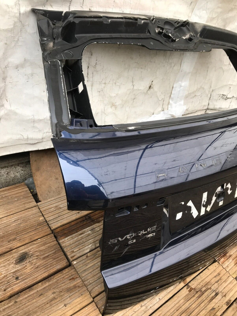 RANGE ROVER EVOQUE SD4 5-DR 2011-2015 BOOT LID TAILGATE IN BLUE GENUINE