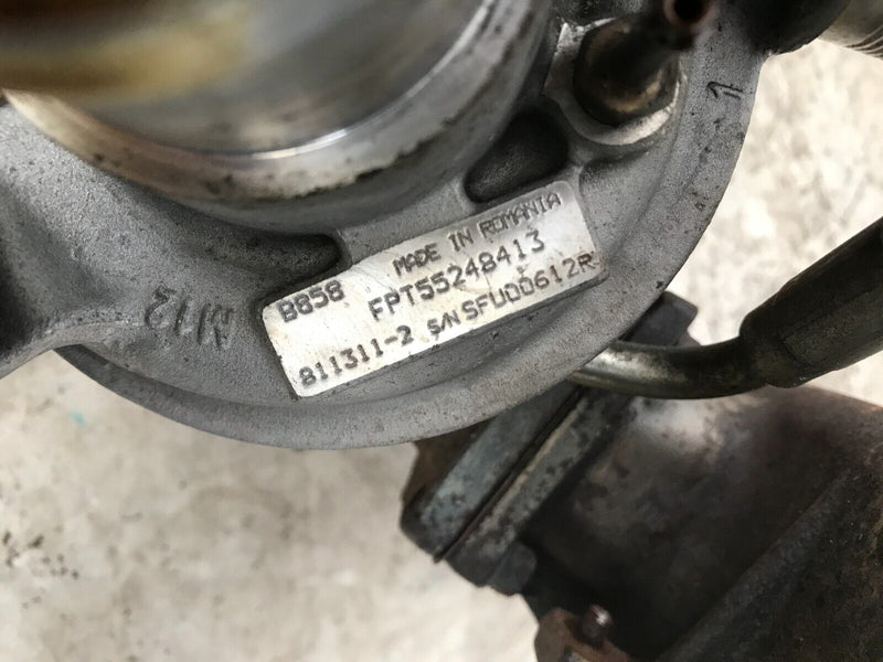FIAT 500 ABARTH TURBOCHARGER & EXHAUST MANIFOLD FPT 55248413 #