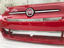 FIAT 500 LOUNGE FACELIFT 2015-23 FRONT BUMPER & TOP BADGE LOGO 735619491