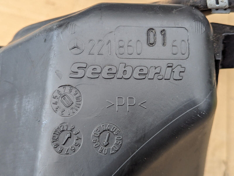 MERCEDES S-CLASS W221 06-13 WINDSCREEN WASHER RESERVOIR TANK A2218600160 GENUINE