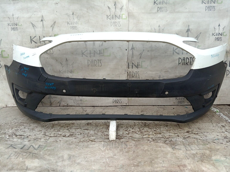 FORD TRANSIT CONNECT 2018-22 GENUINE FRONT BUMPER, PDC HOLES KT1B-17K819