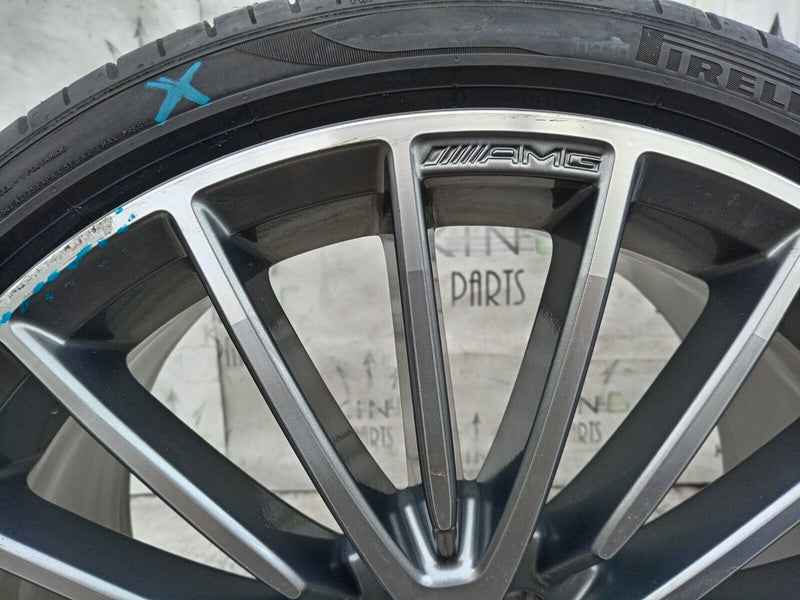 MERCEDES S W221 AMG REAR ALLOY WHEEL RIM 21" 10Jx21H2 ET48 TYRE 285x30