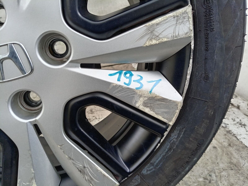 HONDA JAZZ  INCH ALLOY WHEEL RIM 15" 6Jx15 CH-50 & TYRE 185x60