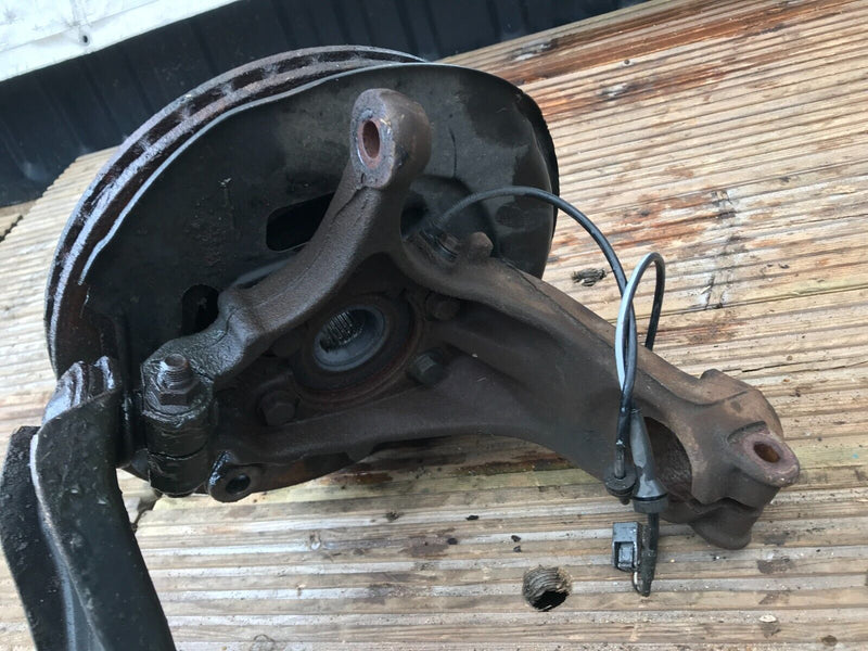 NISSAN QASHQAI J11 MK2 2013-20 1.6 DCI LEFT SIDE FRONT HUB, WISHBONE, BRAKE DISC