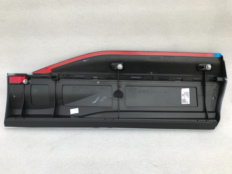 AUDI Q4 E-TRON *NEW REAR DOOR TRIM MOULDING PANEL LEFT SIDE 89A.853.969B