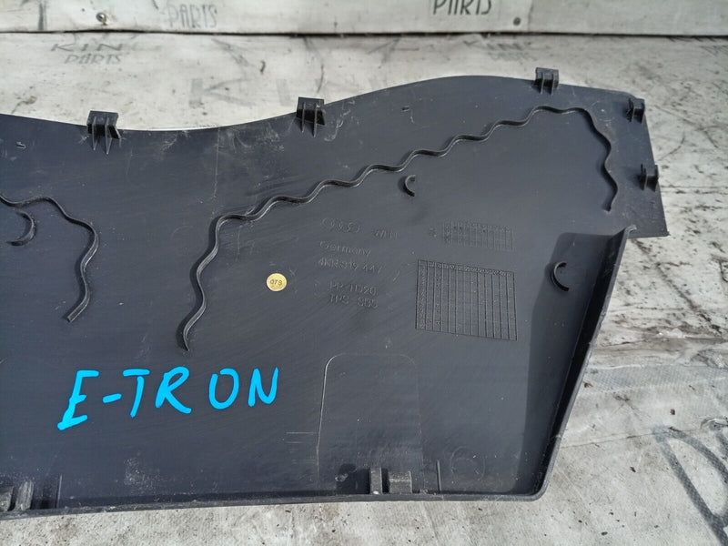 AUDI E-TRON 2018-ON FRONT PASSENGER LEFT N/S WINDSCREEN SCUTTLE TRIM 4KR819447