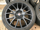 FIAT 500 ABARTH TYRE & SET 4x ALLOY WHEEL RIMS 17" 205x40x17 7J ET38