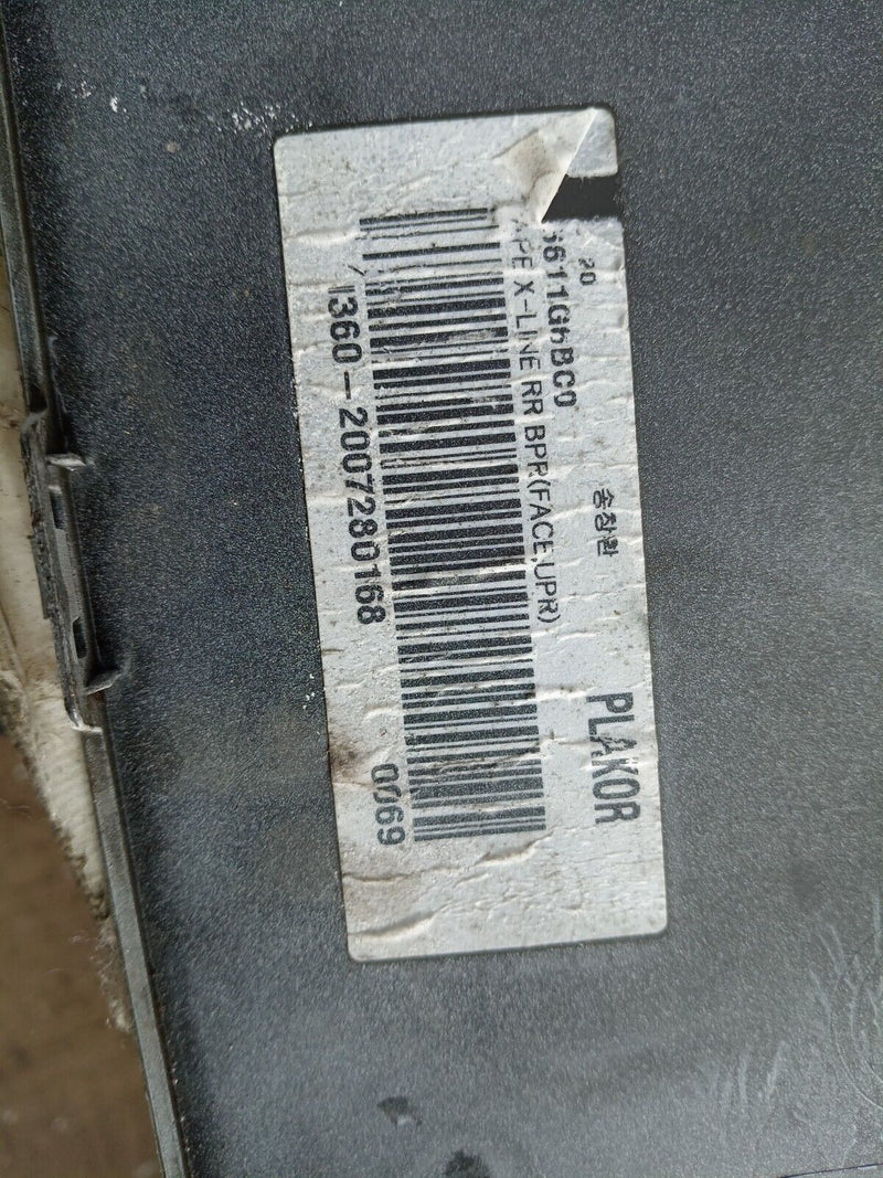 KIA PICANTO 2019-ON REAR BUMPER GENUINE PDC