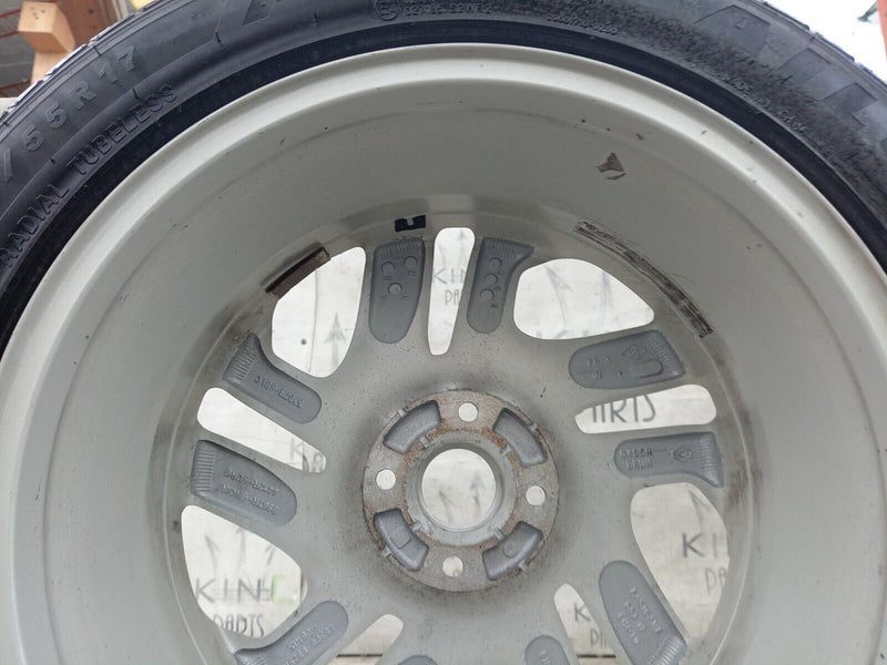 RENAULT CAPTUR 13-15 ALLOY WHEEL RIM 17" 6,5Jx17H2 CH40 TYRE 205/55/17 R19