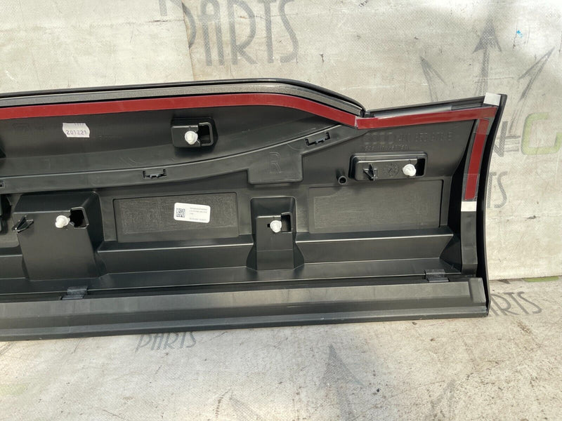AUDI Q7 4M MK2 2015-19 RIGHT SIDE REAR DOOR TRIM MOULDING PANEL 4M0853970E