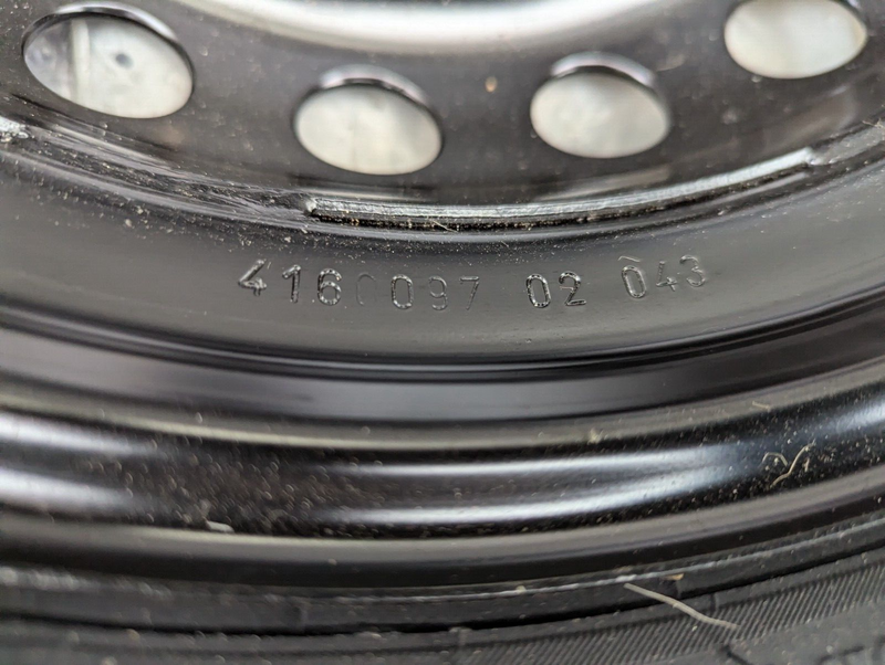 MERCEDES C-CLASS W204 07-11 SPACE SAVER SPARE WHEEL A2044000302 GENUINE
