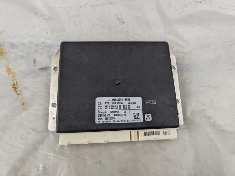 MERCEDES S-CLASS W221 06-13 AIR SUSPENSION CONTROL MODULE A2215407962 GENUINE