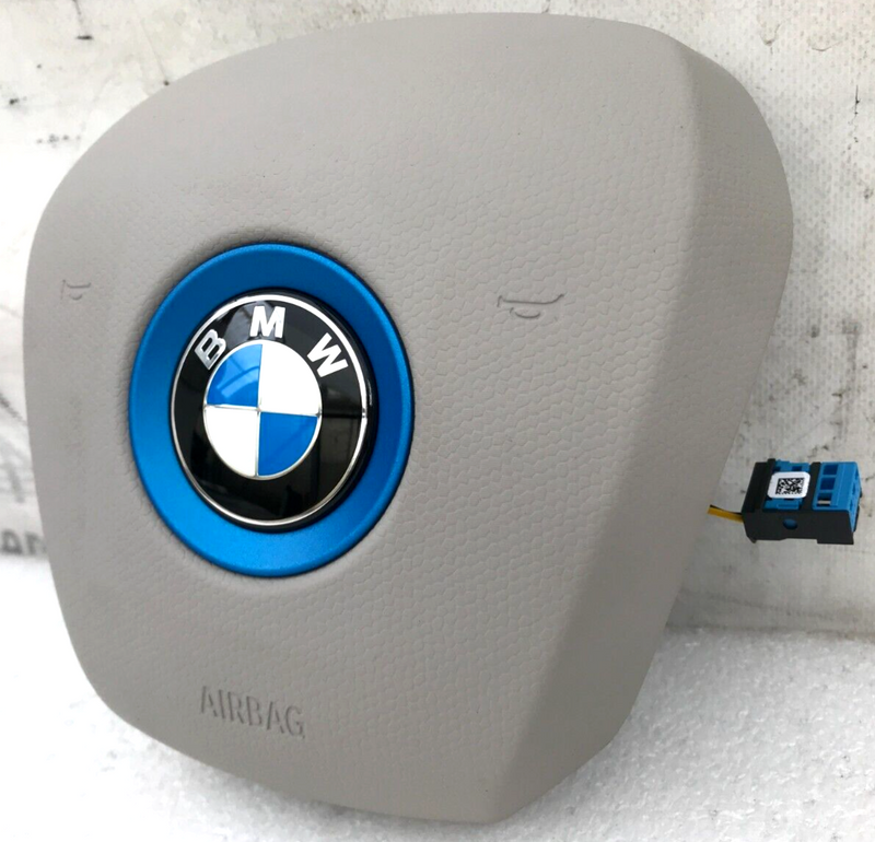 BMW i3 2013-ON RIGHT DRIVER SIDE STEERING WHEEL **NEW AIRBAG CREAM