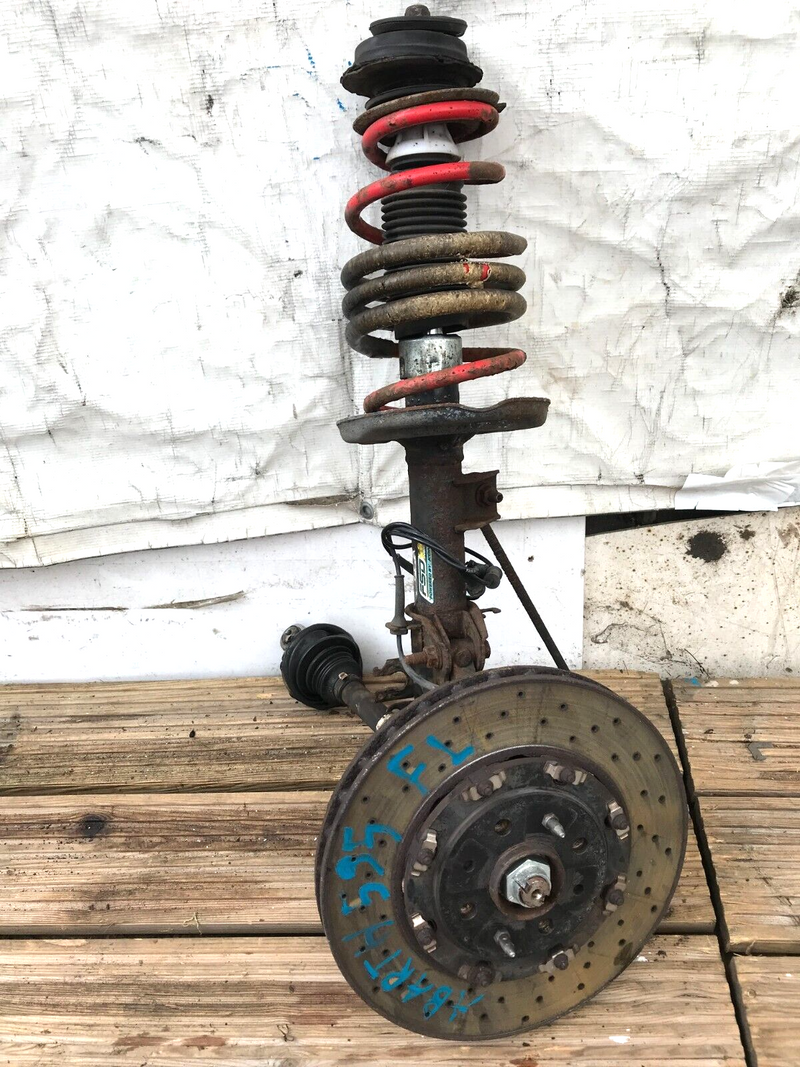 FIAT 500 ABARTH 1.4 PETROL FRONT LEG LEFT DRIVESHAFT BRAKE WHEEL SHOCK ABSORBER