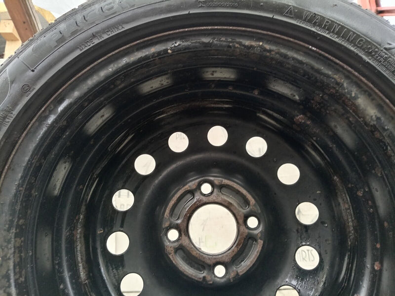 FORD FIESTA MK6 FOCUS STEEL WHEEL RIM 15" 6Jx15H2 ET52.5 & TYRE 195/50/R15