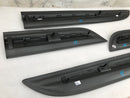 PORSCHE MACAN S T GTS *SET OF DOOR MOULDINGS 4x TRIM PANELS FRONT REAR LH RH