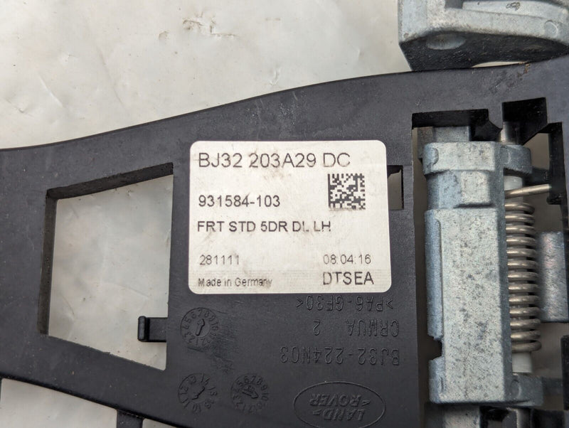 RANGE ROVER EVOQUE L538 FRONT LEFT N/S EXTERIOR DOOR HANDLE MOUNT BJ32-203A29-DC