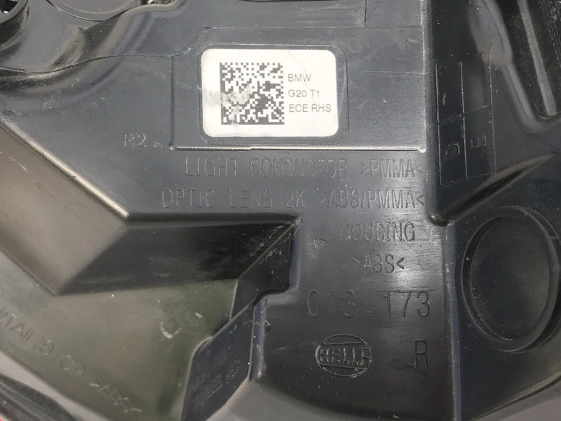 BMW 3' G20 SALOON 2018-ON REAR BOOT LID TAILGATE RIGHT SIDE LED TAIL LIGHT LAMP