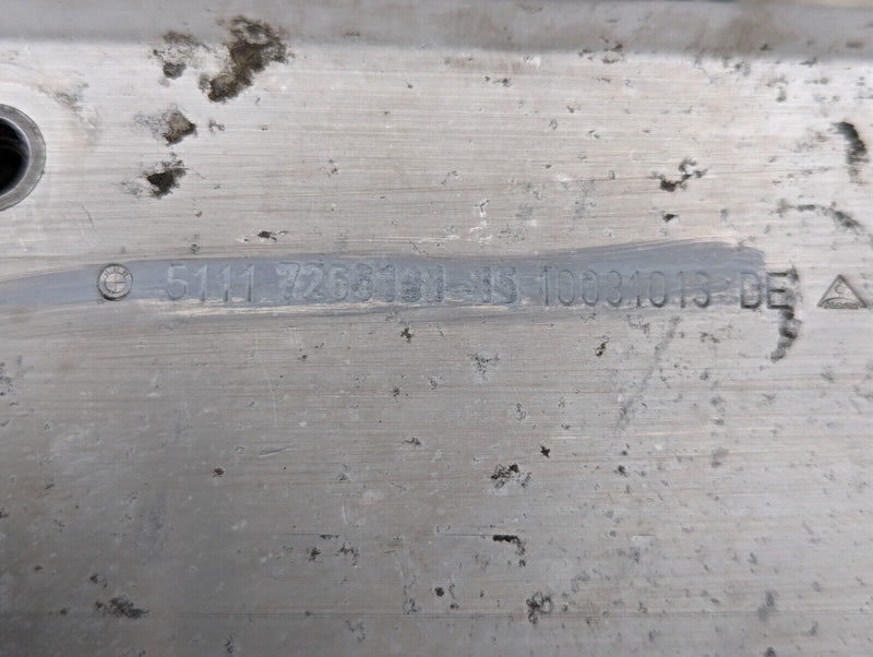 BMW 3 SERIES F30 11-19 FRONT LEFT N/S BUMPER DEFORMATION ELEMENT 7266191 GENUINE