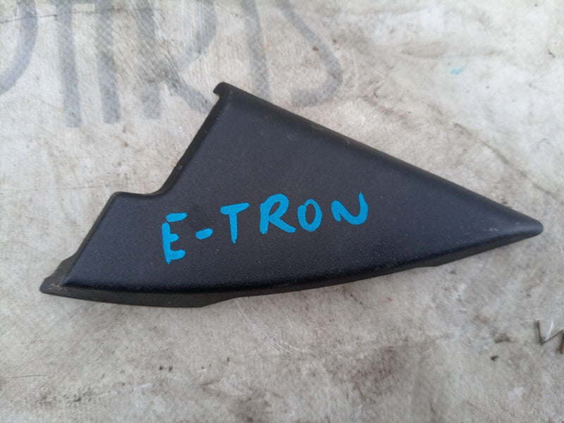 AUDI E-TRON 2018-ON LEFT N/S WING MIRROR COVER 4KE857505A GENUINE