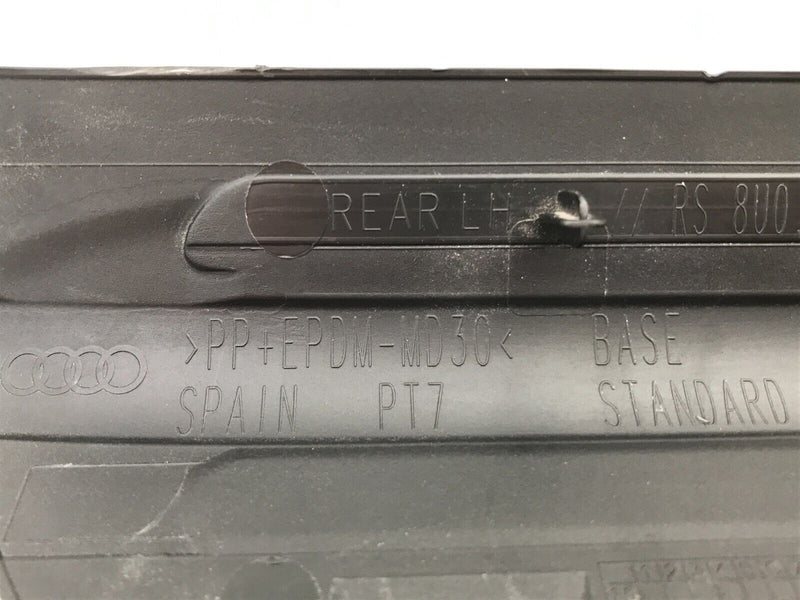AUDI Q3 8U S-LINE REAR DOOR LEFT SIDE STEP PLATE SILL TRIM COVER 8U0853375B