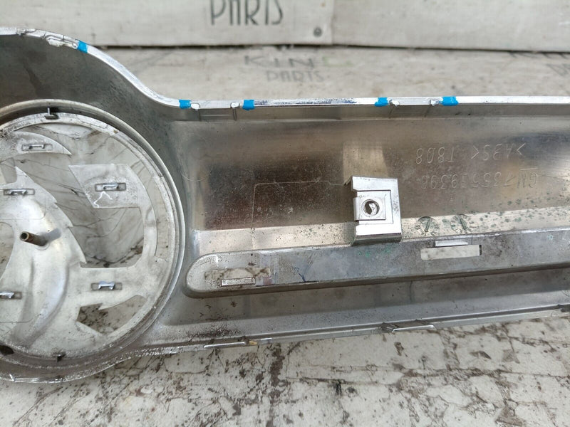 VAUXHALL COMBO MK3 2012-2018 FRONT BUMPER CHROME GRILL 735539396 GENUINE