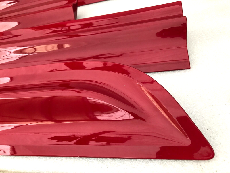 PORSCHE MACAN S T GTS **SET OF DOOR MOULDINGS 4x TRIM PANELS FRONT REAR LH RH