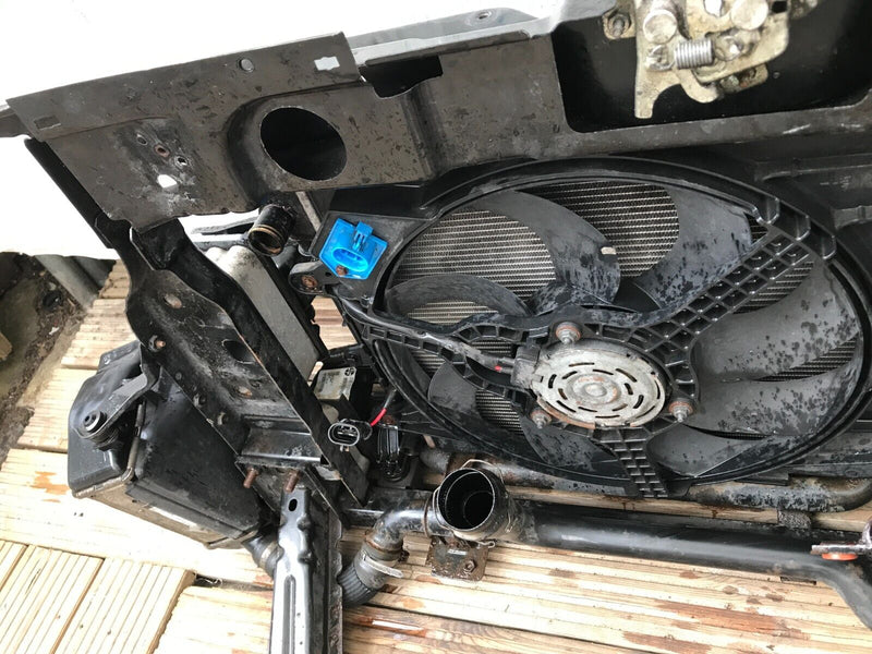 FIAT 500 ABARTH 1.4 PETROL COMPLETE RAD PACK COOLING RADIATOR, FAN, SLAM PANEL