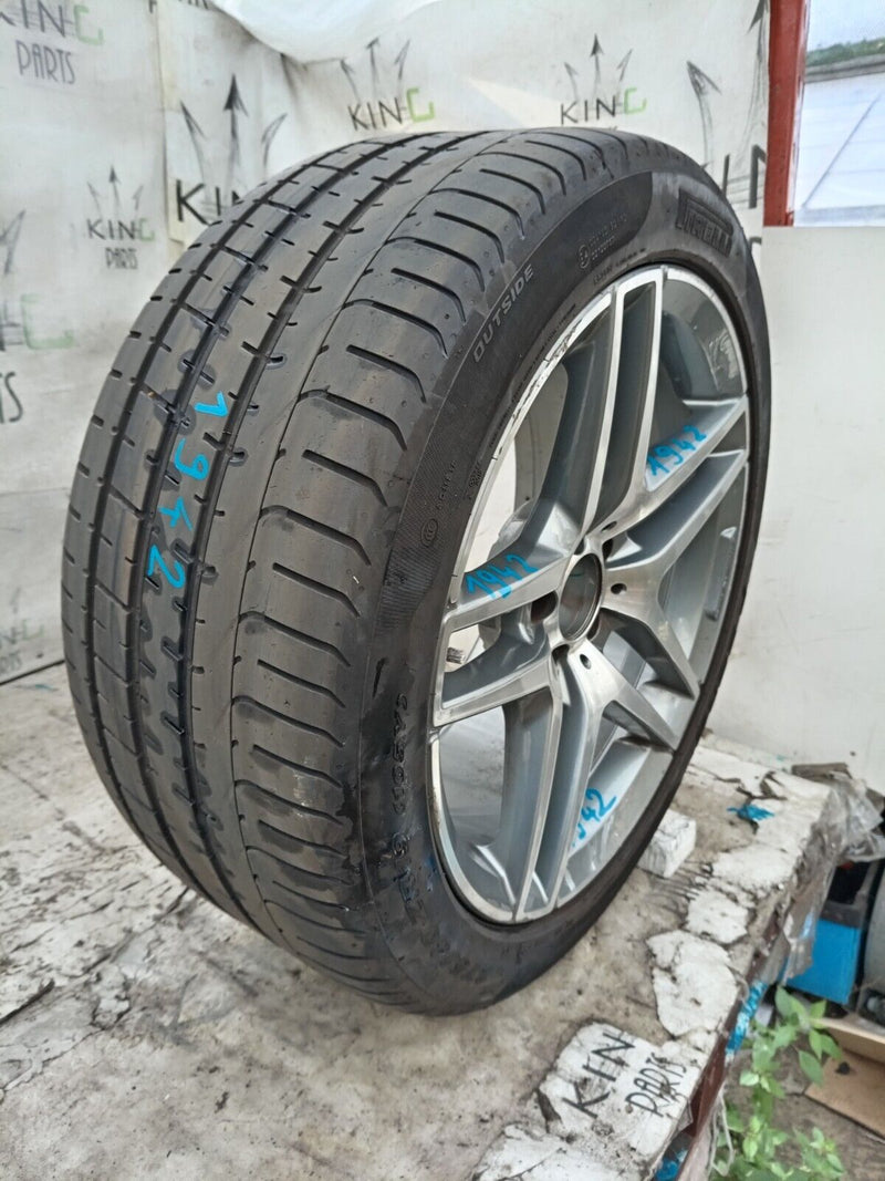 MERCEDES S W222 AMG ALLOY WHEEL RIM 19" 9.5Jx19H2 ET38 & TYRE 275x40 R19