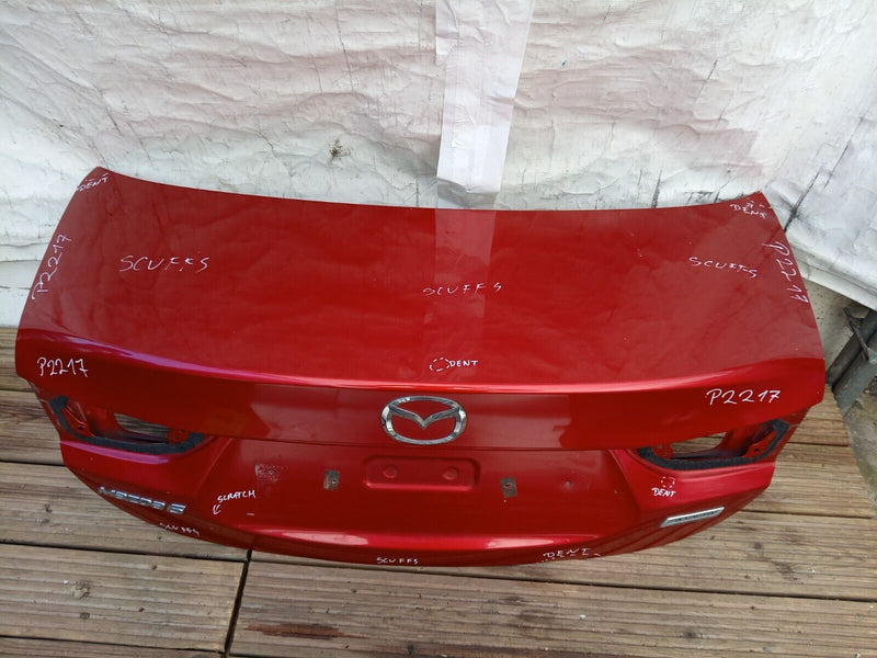 MAZDA 6 MK3 (GJ) 2013-20 GENUINE TAILGATE BOOT LID PANEL in RED