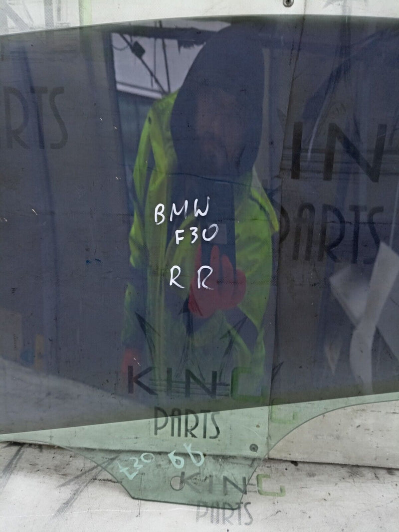 BMW 3 SERIES F30 SALOON 12-18 REAR DOOR RIGHT DRIVER SIDE WINDOW GLASS GENUINE