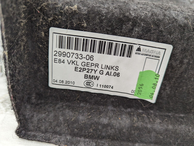 BMW X1 E4 09-15 REAR LEFT SIDE BOOT TRUNK TRIM COVER GENUINE 2990733