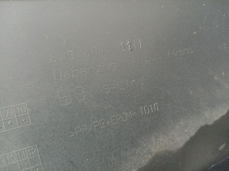 AUDI A4 B9 S LINE AVANT ESTATE 2015-2018 REAR BUMPER PDC 8W9807511M