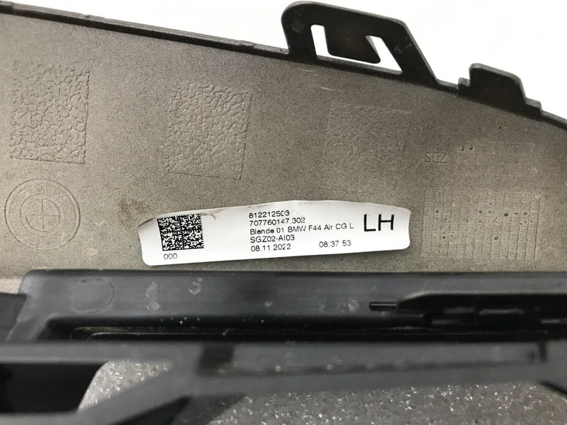 BMW 2 F44 GRAN COUPE M-SPORT 2020 FRONT BUMPER LEFT GRILL FOGLIGHT TRIM 8075517